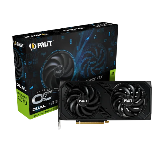 Palit GeForce RTX 4070 Dual OC (NED4070S19K9-1047D)